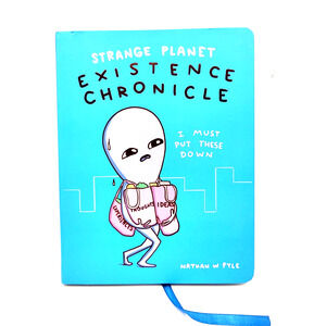 Journal Diary Strange Planet Existence Chronicle Never Used